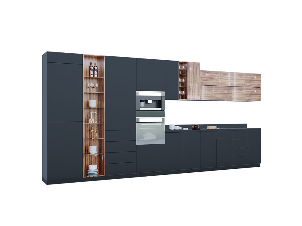 44WOOD KITCHEN CABINET