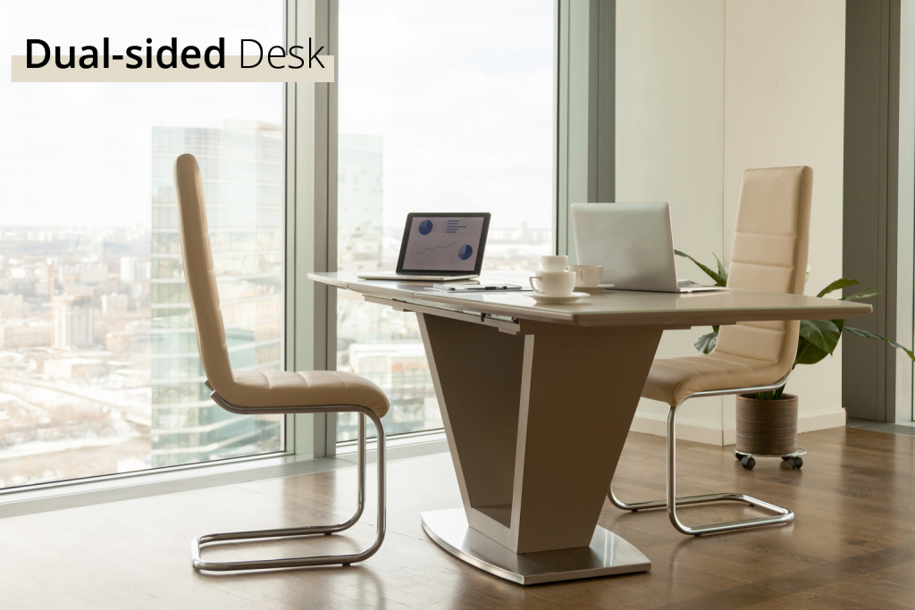 Dual-sided Desk