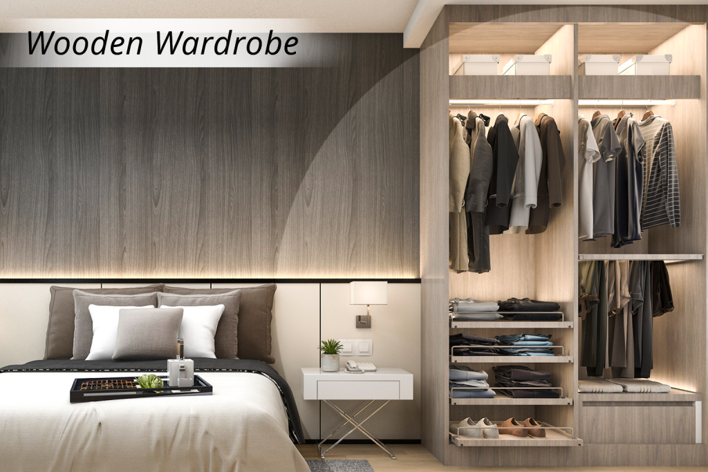 Wooden Wardrobe