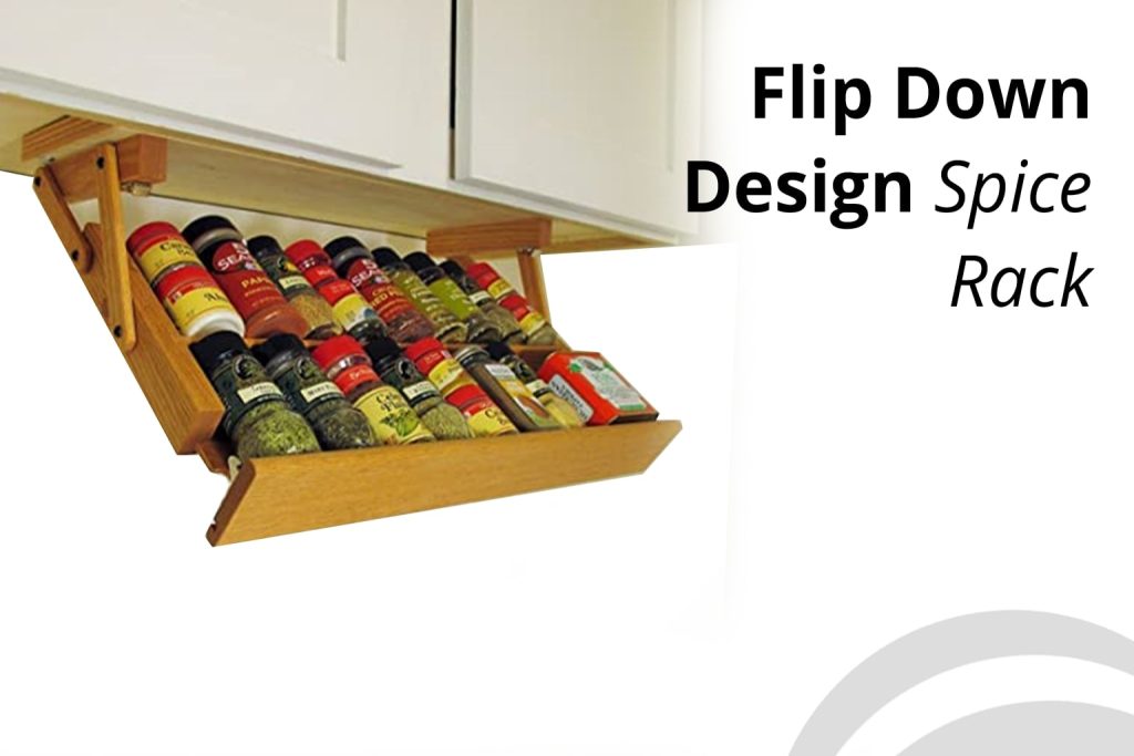 Flip Down Design Spice Rack