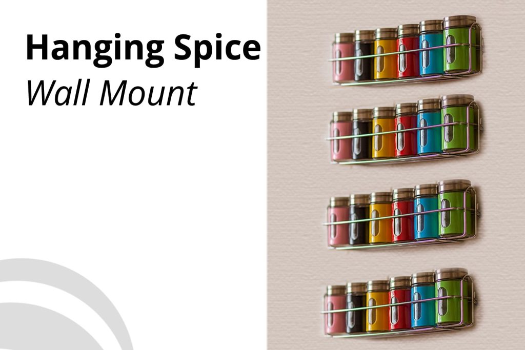 Hanging Spice Wall Mount