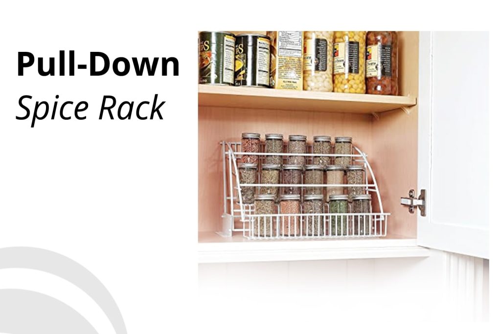 Pull-Down Spice Rack