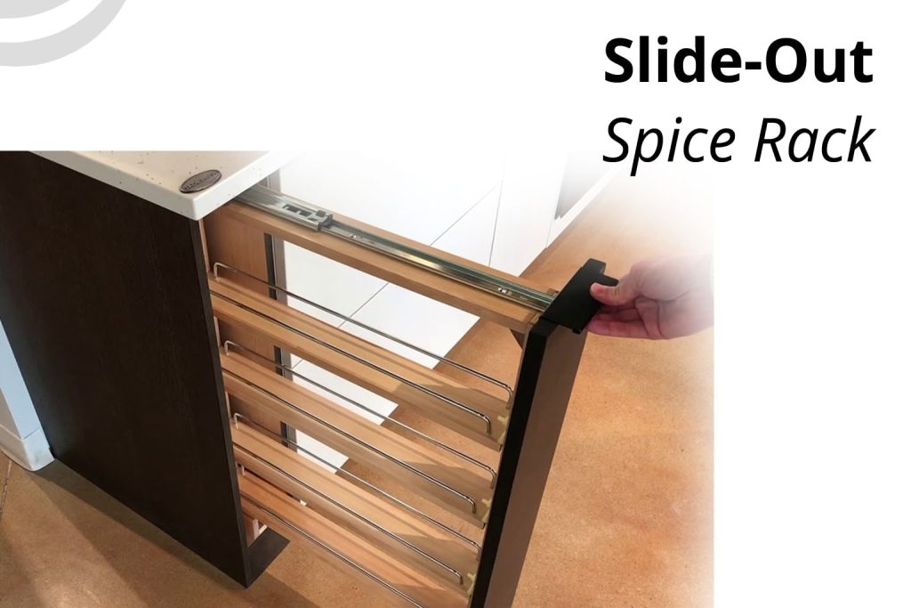 Slide-Out Spice Rack